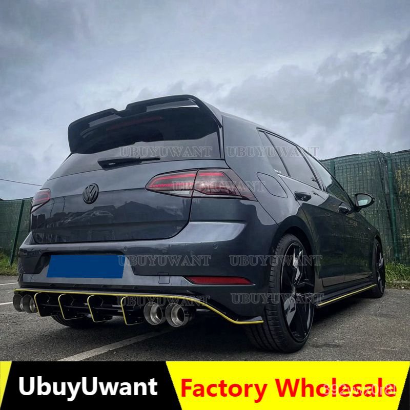 Oettinger Style Roof Spoiler For Volkswagen Golf Mk Gti R R Line