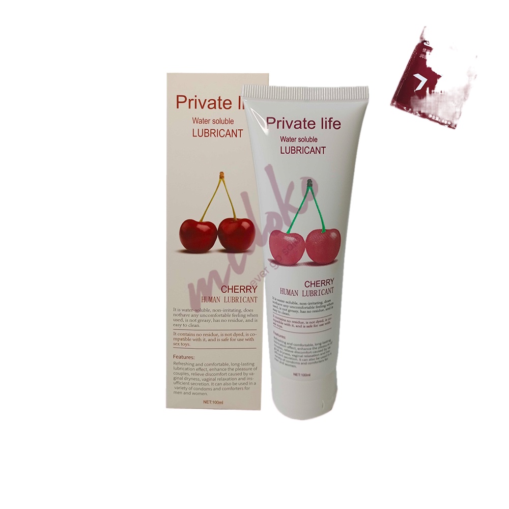 NEWln Stock Midoko Private Life 100ml Cherry Water Based Lubricant Sex