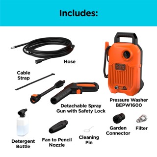 Black Decker High Pressure Washer Series Shopee Philippines