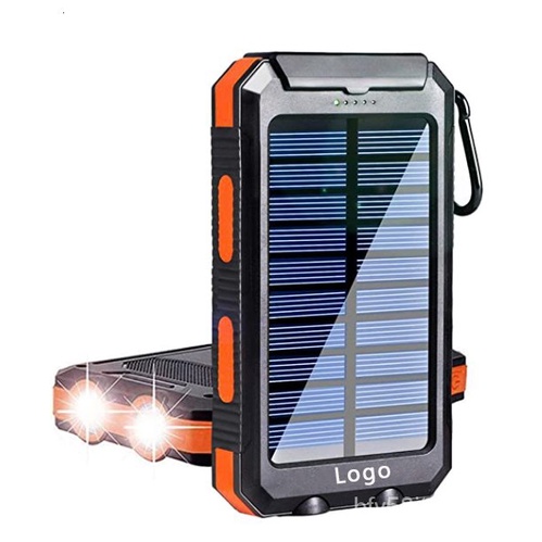 IP67 IPX6 Waterproof Solar Power Bank 20000mah Solar Charger Waterproof