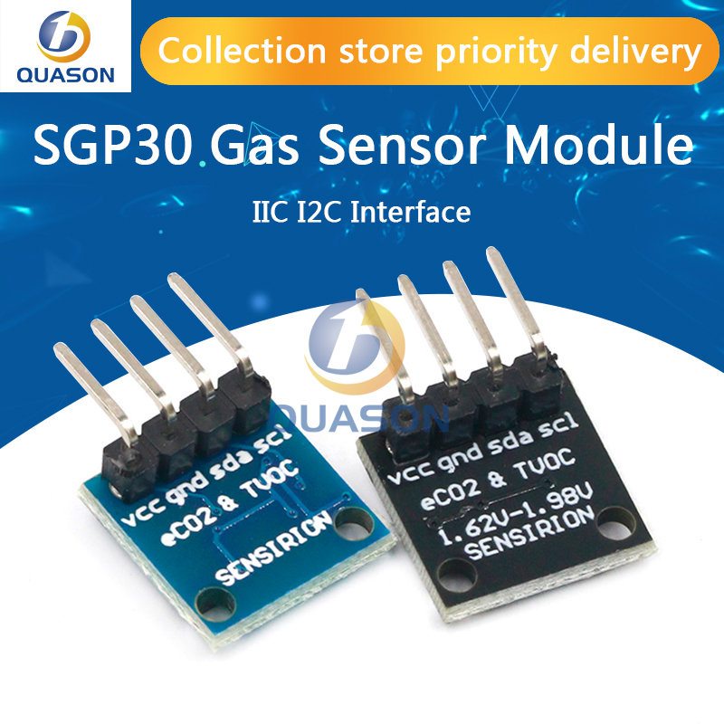 SGP30 Gas Sensor Module TVOC ECO2 Indoor Air Quality Formaldehyde