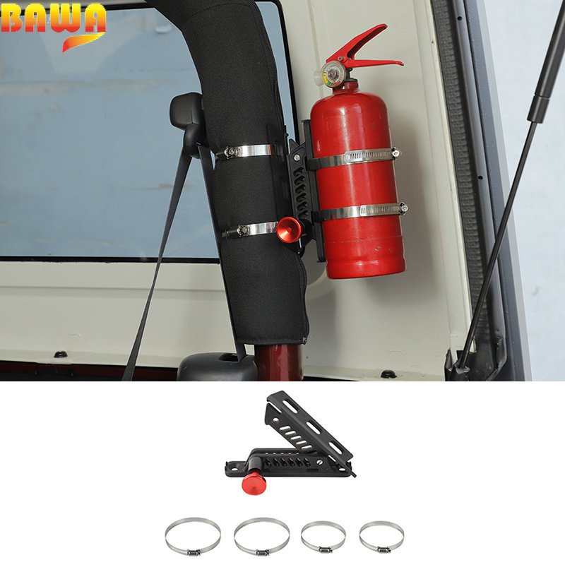 Bawa Adjustable Fire Extinguisher Mount For Ford Bronco For Jeep