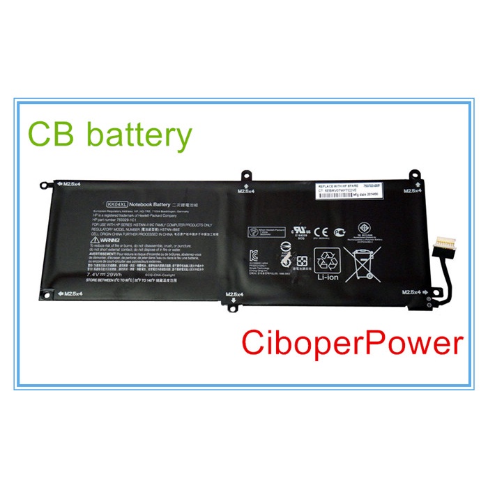 Original Quality Battery For V Wh Kk Xl Battery Hstnn Ib E For X