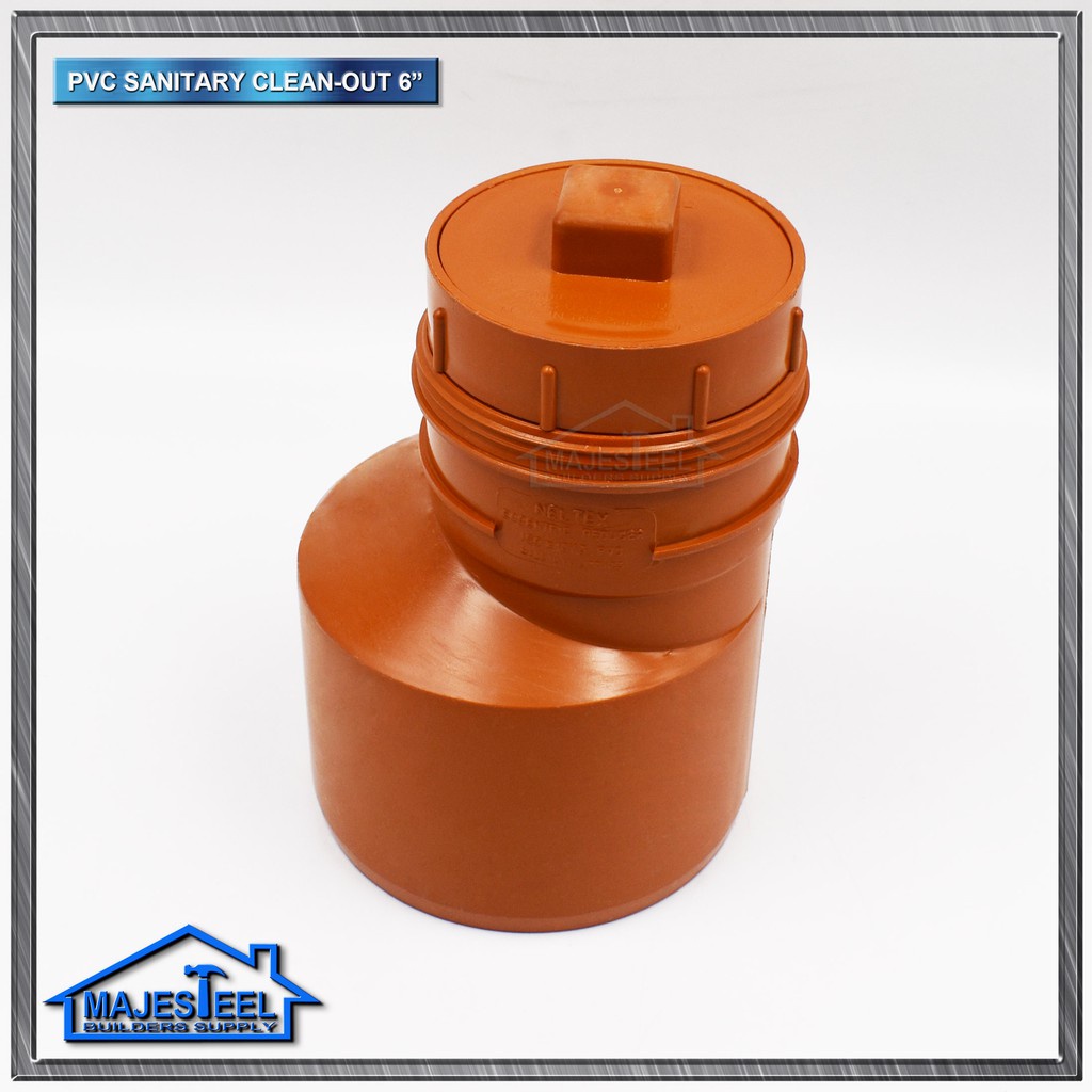 NELTEX PVC Clean Out Sanitary Pipe Fittings 6 Sold Per Piece