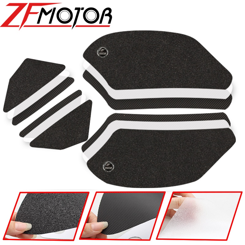 PVC Motorcycle Anti Slip Tank Pads Sticker Side Gas Knee Grip