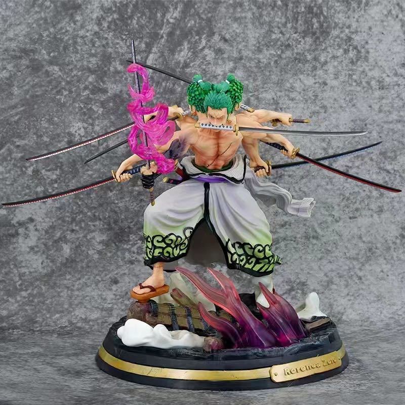 One Piece Zoro Roronoa Zoro Kyutoryu Zoro Asura Zoro Nine Sword With