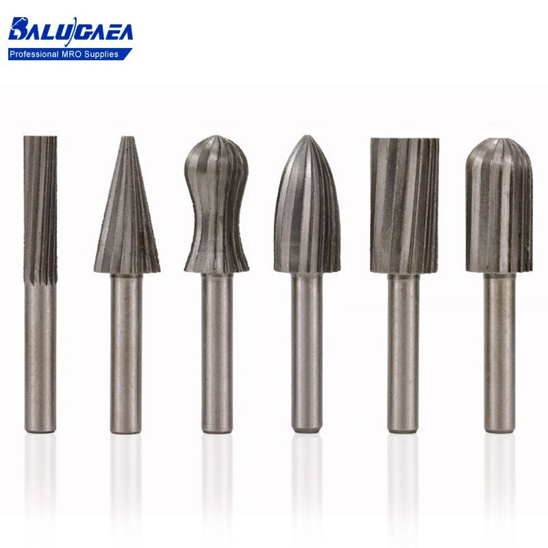 High Speed Steel Rotary Burrs Mm Shank Router Rasps For Metal