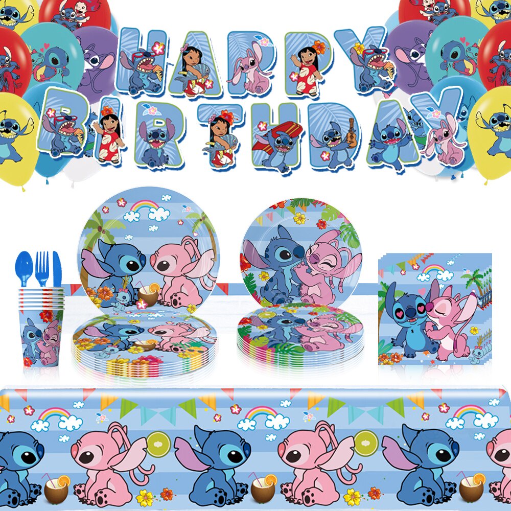 Blue Lilo Stitch Birthday Party Decorations Lilo Stitch Balloons