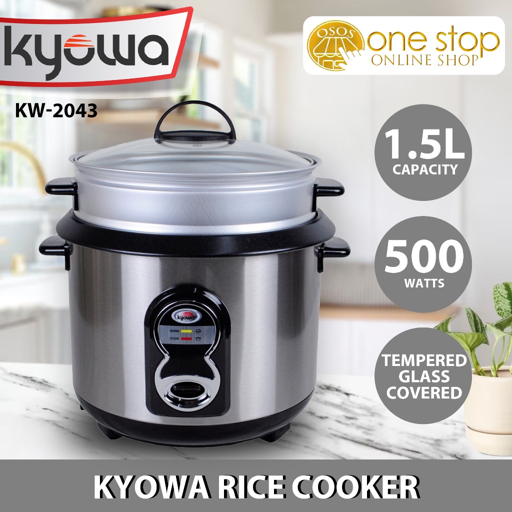 Kyowa Rice Cooker W Steamer And Soft Touch Switch L Kw Osos