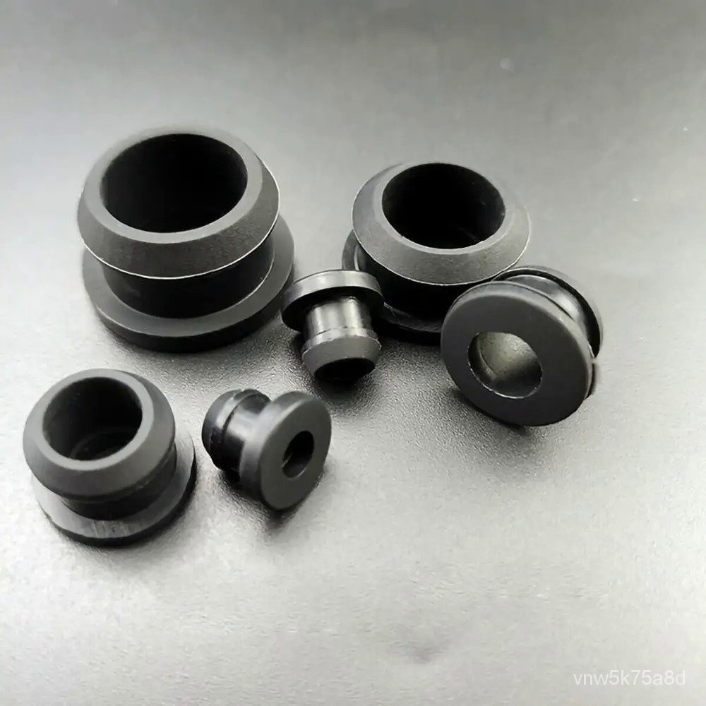 Newly Launched Black Mm Mm Silicone Rubber Snap On Grommet Hole