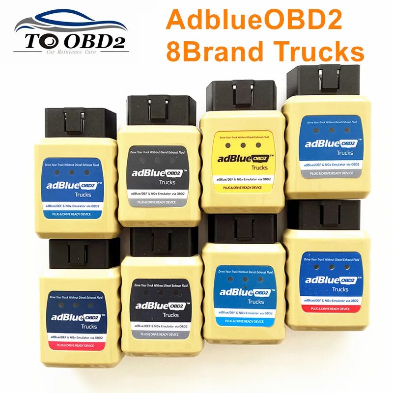 151 AdBlue OBD2 Emulator NOX Emulation AdblueOBD2 Plug Drive Ready