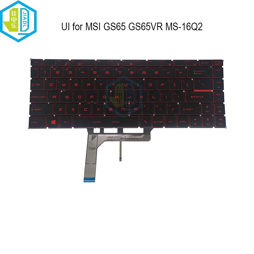 Q Ui Laptop Keyboard Backlit Keyboards Backlight For Msi Gs Gf