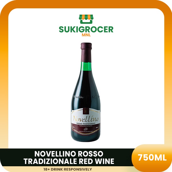 Novellino Rosso Tradizionale Red Wine Ml Shopee Philippines