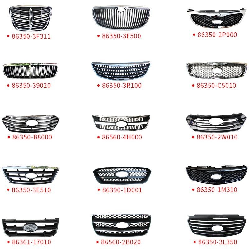 Auto Body Parts Radiator Grille Suitable For Hyundai Kia Front Grill