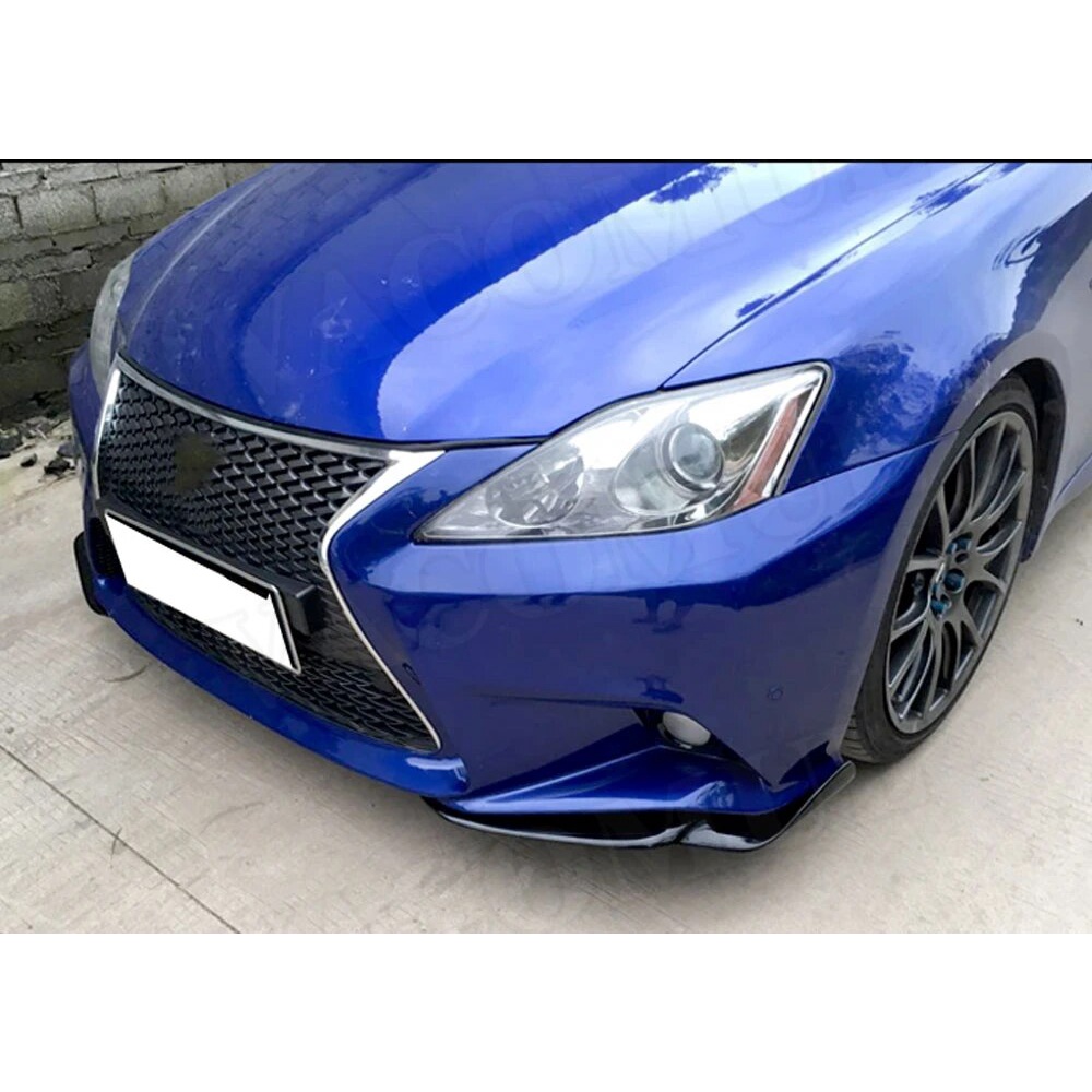 77o Carbon Fiber Front Bumper Lip Splitters For Lexus IS250 300 350 IS