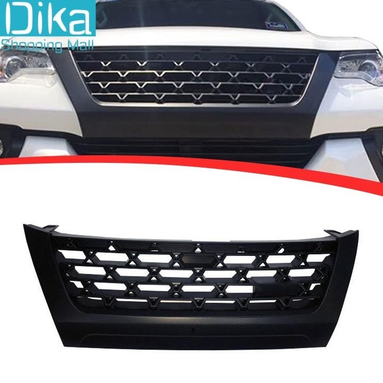 Dika Car Plastic Front Bumper Grille Chrome Body Kit Car Accessories