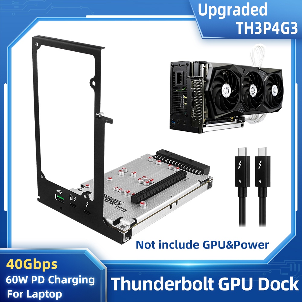 Th P G Thunderbolt Compatible Gpu Dock Laptop To External Graphic