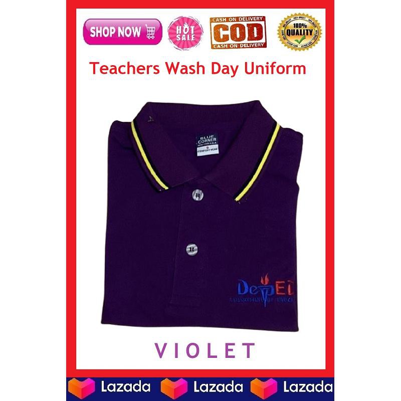 Best Selling Friday Uniform Wash Day Uniform Blue Corner Fashion Polo