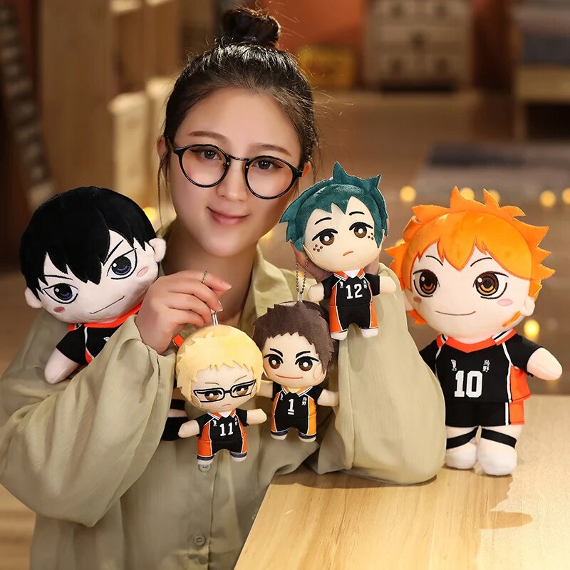 Q Cm Haikyuu Plush Toys Anime Volleyball Soft Stuffed Doll