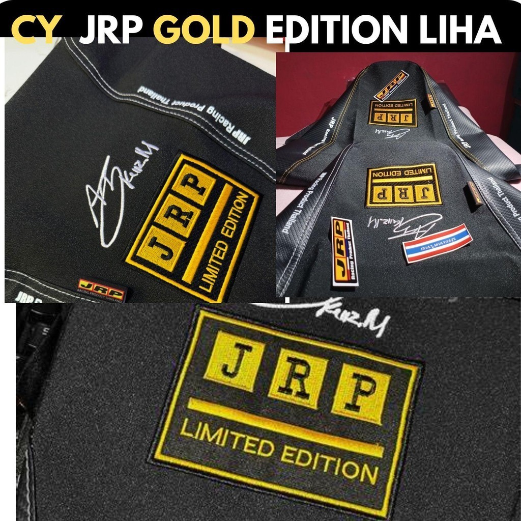 Cy Original Jrp Gold Seat Cover Gold Edition For Kawasaki Barako Liha