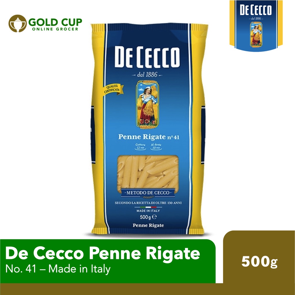 De Cecco Penne Rigate N 41 Pasta 500g Shopee Philippines