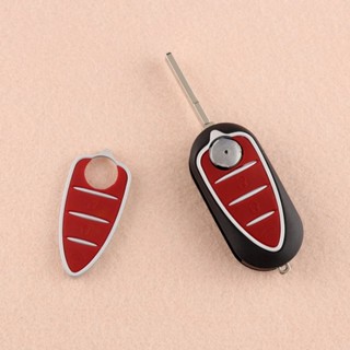 Yiqixin Buttons Flip Folding Car Key Shell Case Cover For Alfa Romeo