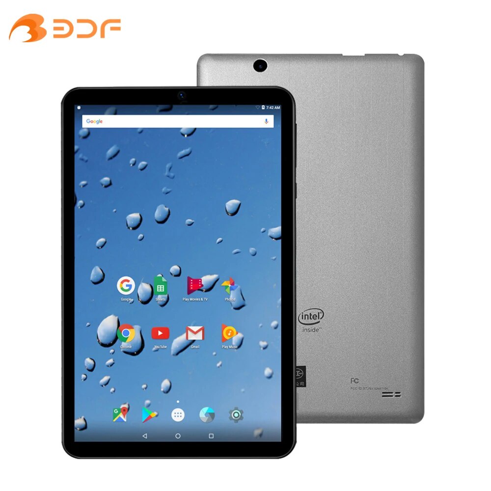 BDF WiFi Tablets 8 Inch Quad Core 2GB RAM 32GB ROM Android 6 0 Google