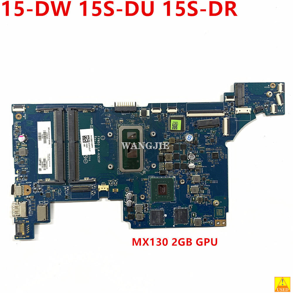 FPW50 LA H323P For HP 15 DW 15S DU 15S DR Used Laptop Motherboard