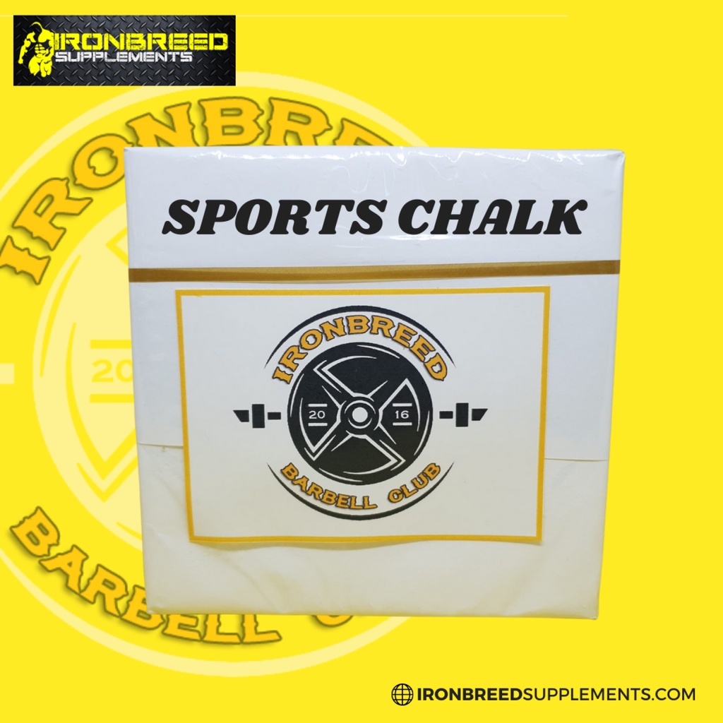 Ironbreed Gym Chalk Magnesium Carbonate Shopee Philippines