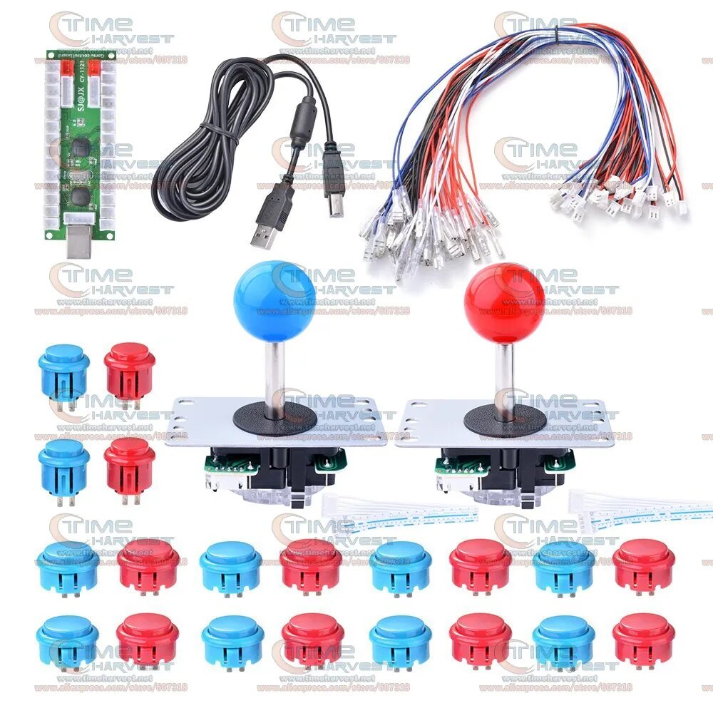 S Diy Arcade Joystick Handle Set Kits With Pin Joystick Mm Mm