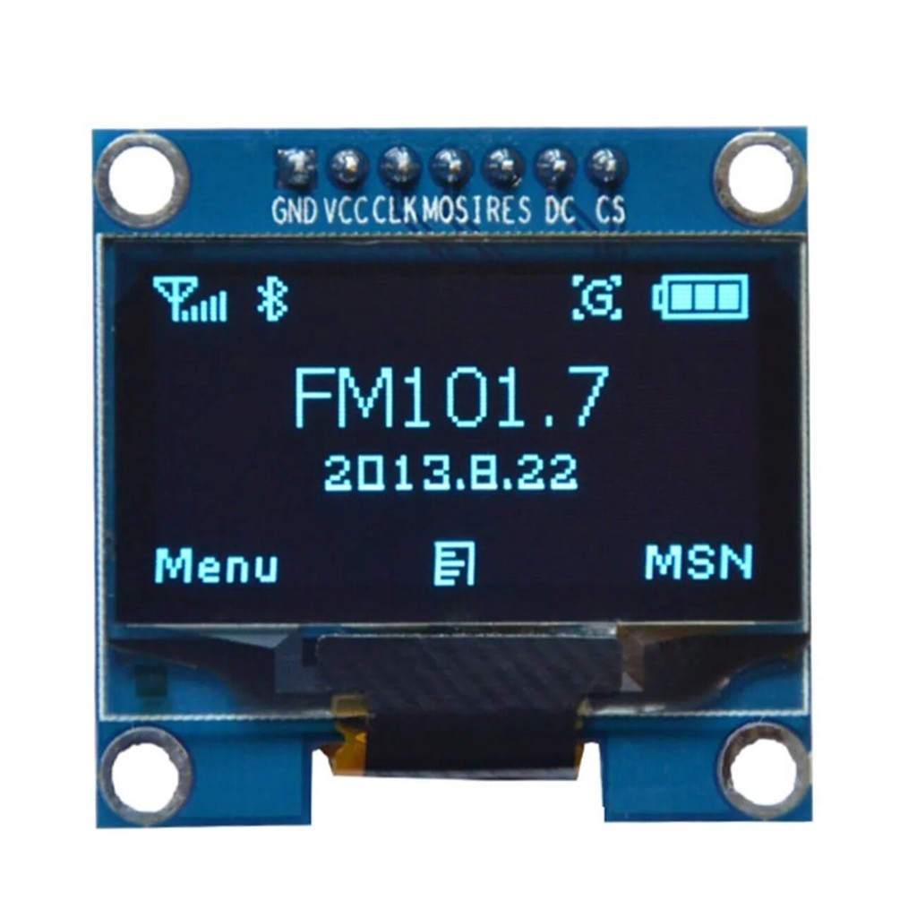 Inch Drive Sh Oled Module White Blue Spi Iic I C Communication