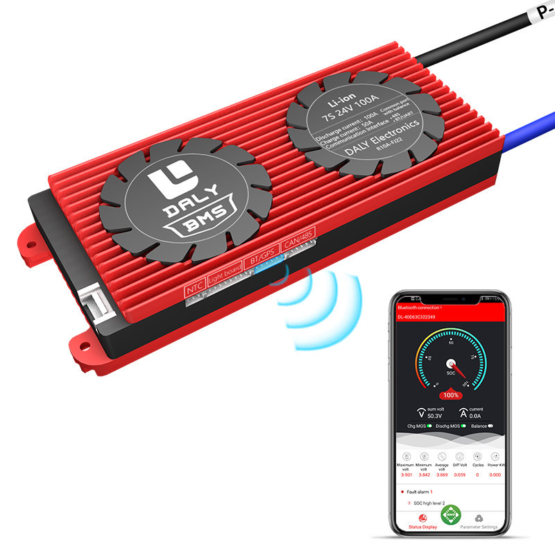 Daly 18650 Electric Vehicle Scooter Smart Bms Lithium Ev Battery Pack