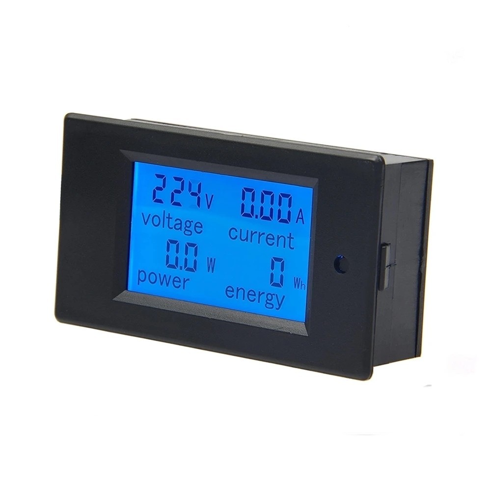 PZEM 021 AC Single Phase Digital LCD Ammeter Voltmeter 80 260V 20A 4IN1