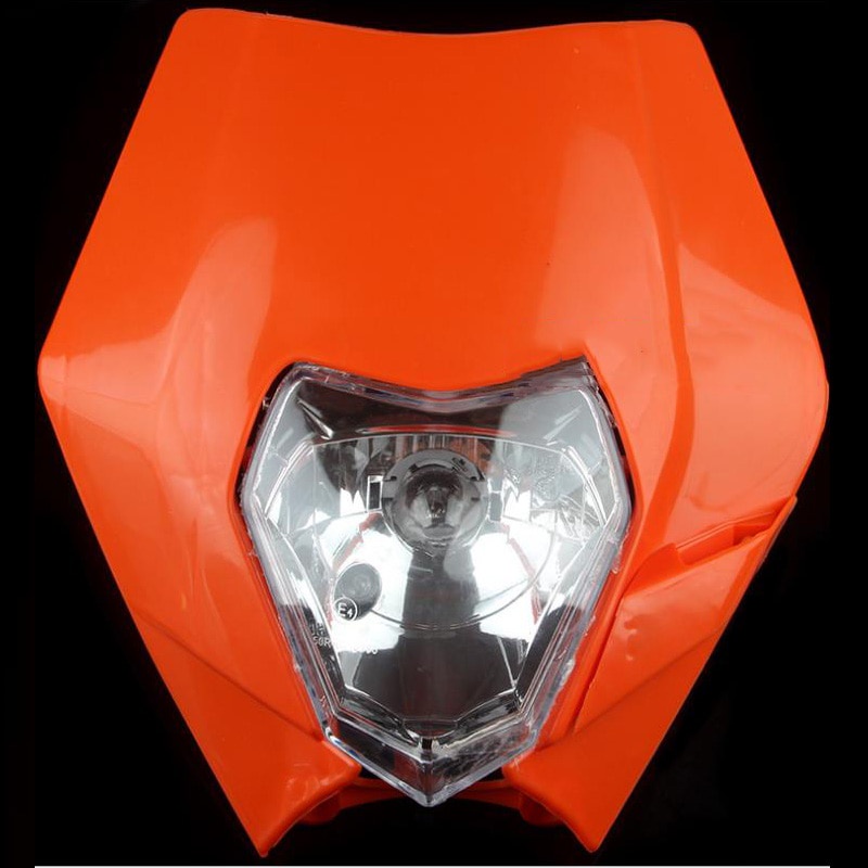 Motorcycle Dirt Bike Motocross Supermoto Headlamp Universal Headlight