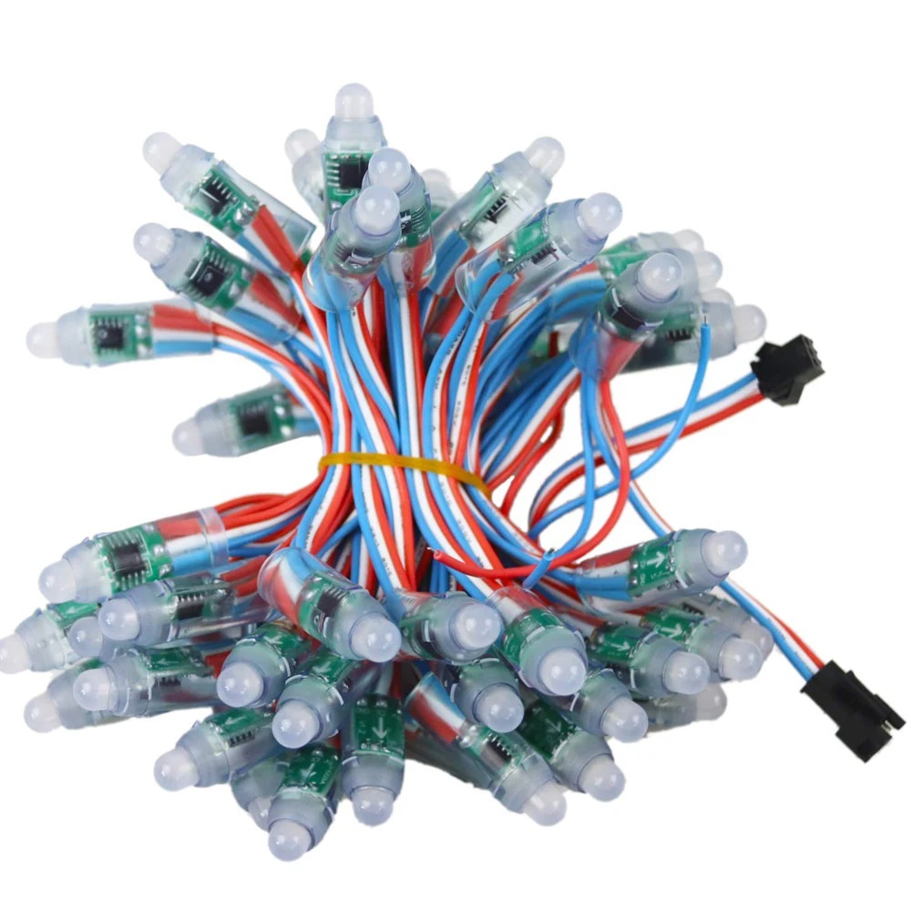 Mm Ws Ic Full Color Rgb Led Pixels Module String Light Ip