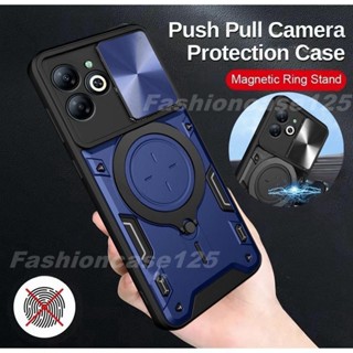 Infinix SMART 8 Smart7 Shockproof Armor Push Pull Camera Protect Casing