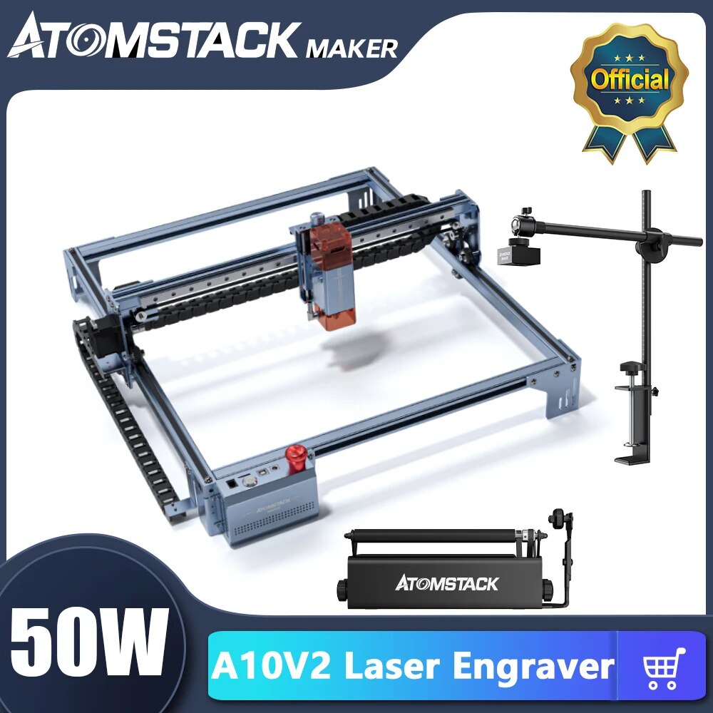 Atomstack Maker A V Laser Engraver W High Speed Engraving Cutting