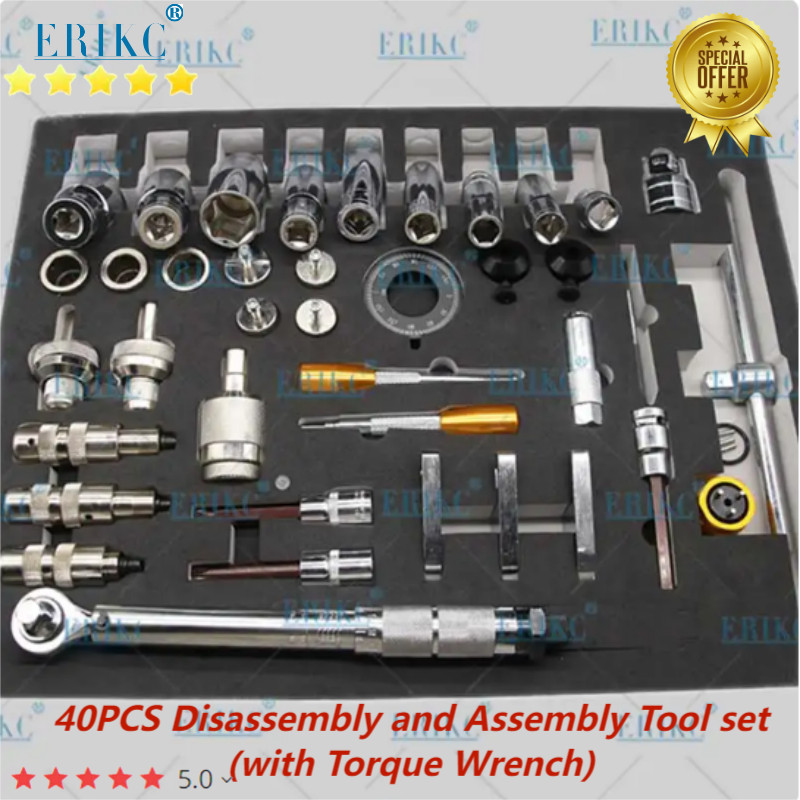 Erikc Common Rail Injector Disassembly Tool Kits Repair Dismantling