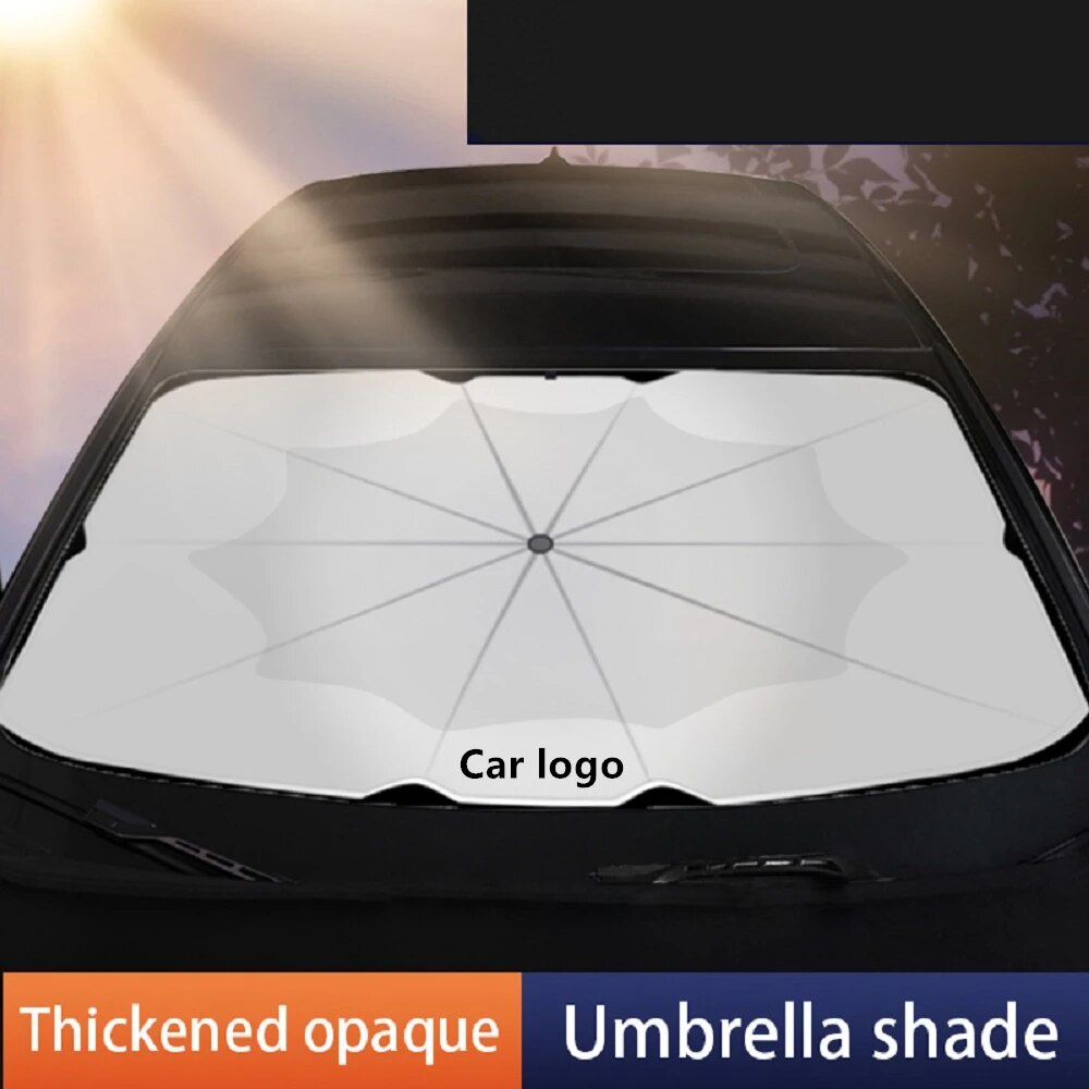 Car Sun Shade Protector Parasol Auto Front Window Sunshade Covers For