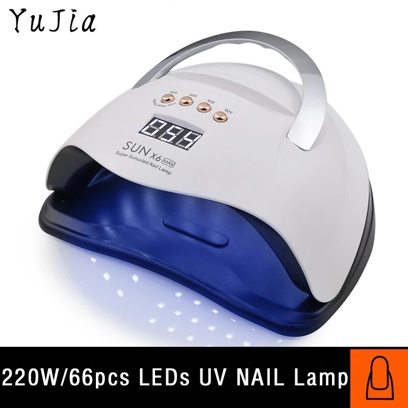 Sun X Max Led Uv Lamp Nail Dryer Leds Professional Drying Gel