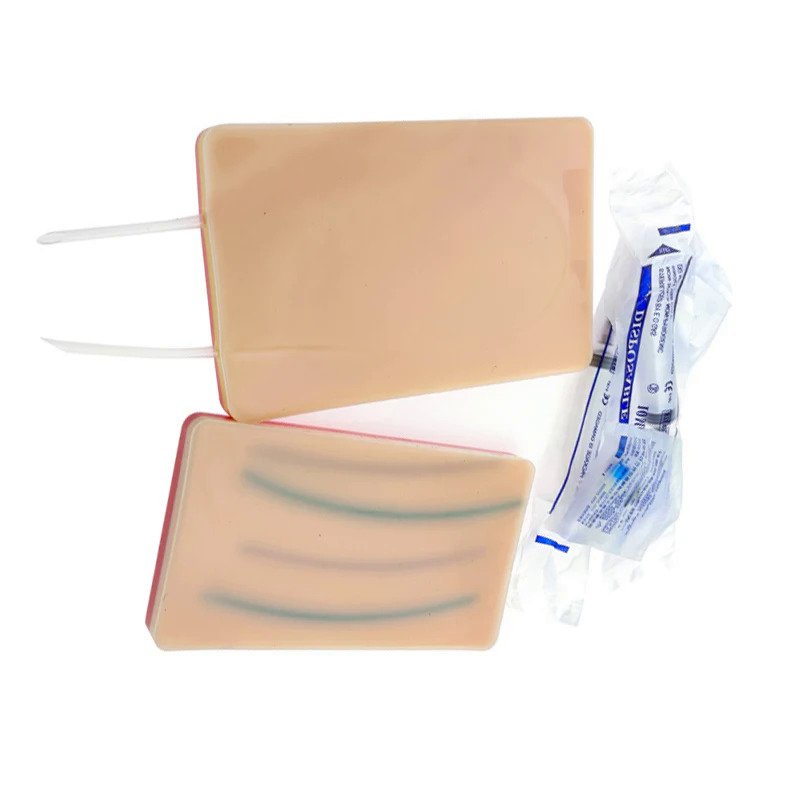 Newly Launched Venipuncture Iv Injection Training Pad Silicone Human