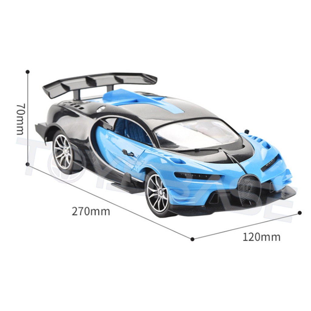 Supercar Remote Control Car Racing Model With Steering Wheel And Gas