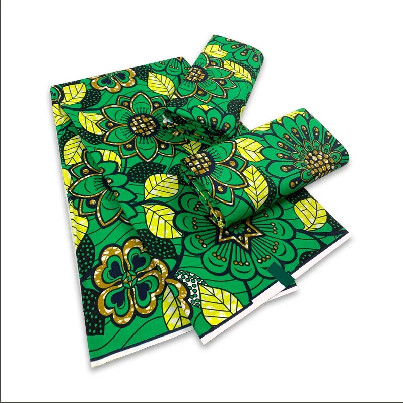 37H Guaranteed Veritable African Real Wax Prints Fabric Ghana Style