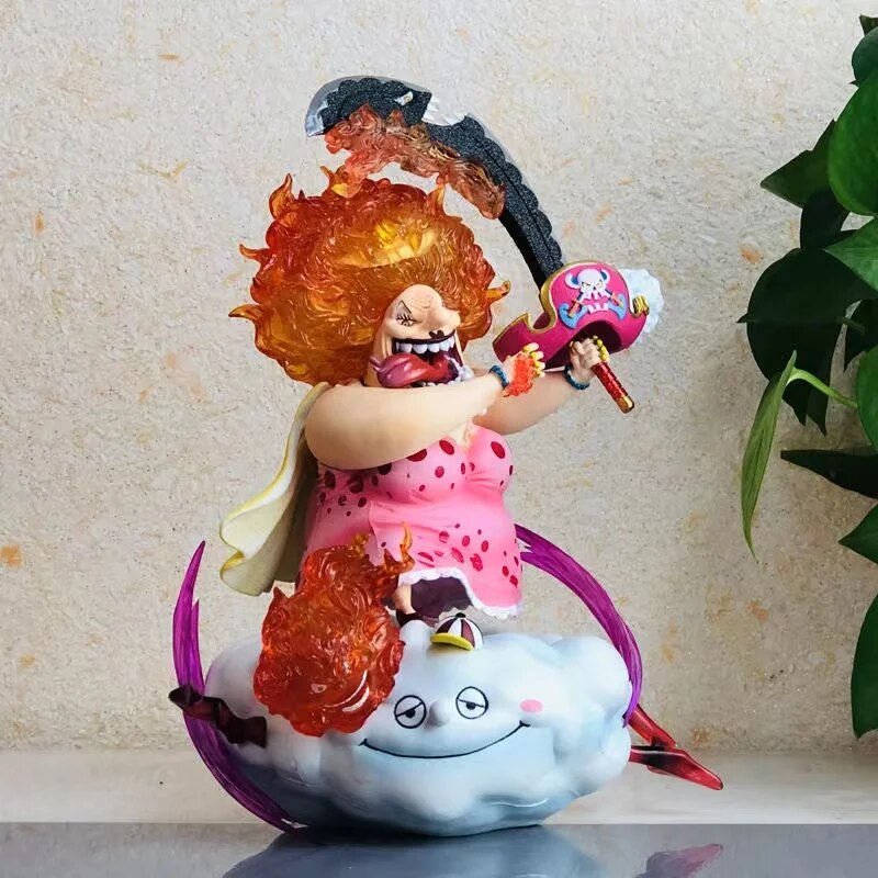 24y One Piece Anime Figure GK Big Mom Four Emperors Pirates Charlotte