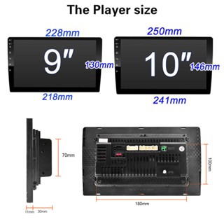 Car Stereo Ram Rom Android Player Inches Quad Core Car