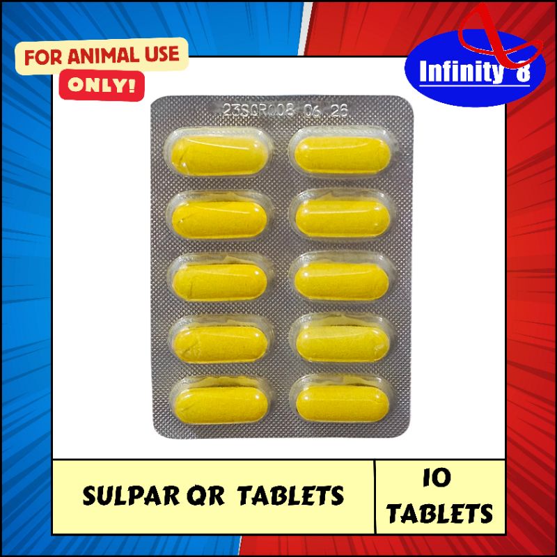 Sulpar QR Tablet 10 Pcs Isang Banig Shopee Philippines