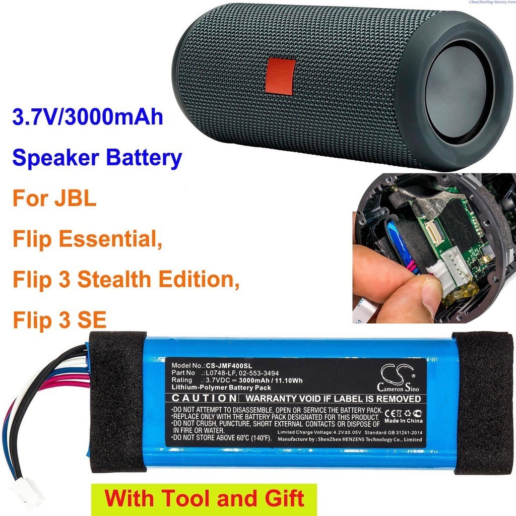 Cameron Sino Mah Speaker Battery For Jbl Flip Essential Flip