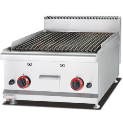 Stainless Steel Counter Top Gas Lava Rock Grill Burners With