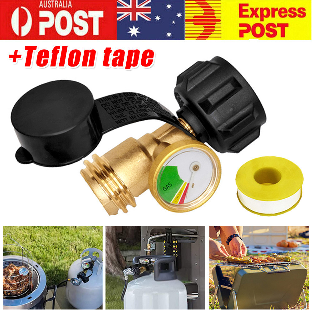 High Pressure Propane Regulator Fitting Gas Stove Connector Kit Brass