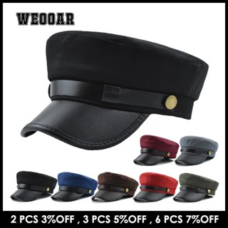 Vintage Military Beret Hats For Women Men Navy Cap 2022 Stylish Autumn